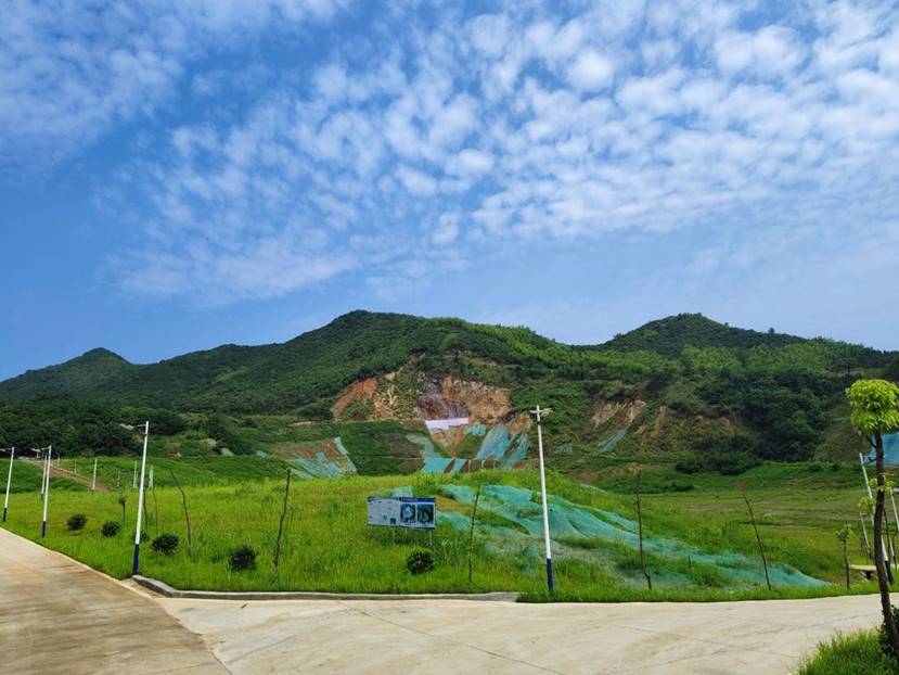 銅山、前山露天采坑復(fù)墾項(xiàng)目完成